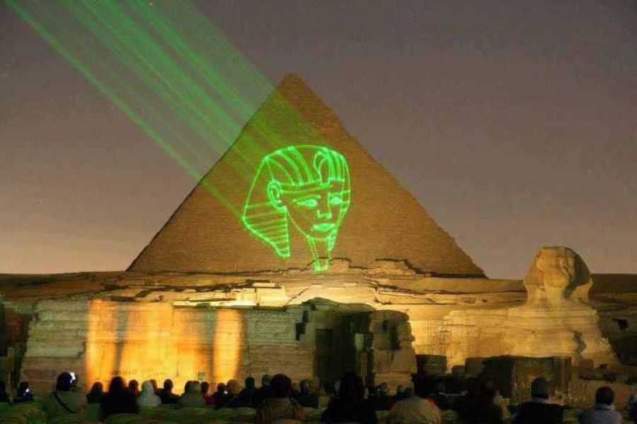 Giza Pyramids Sound and Light show2