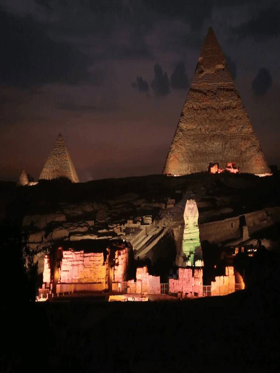 Giza Pyramids Sound and Light show